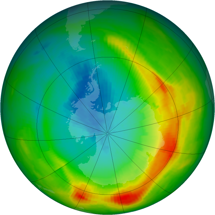 Ozone Map 1979-10-13
